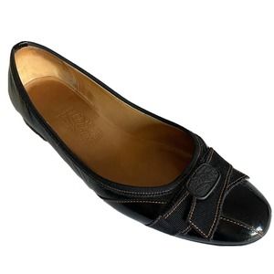Ferragamo Leather Ballet Flat!